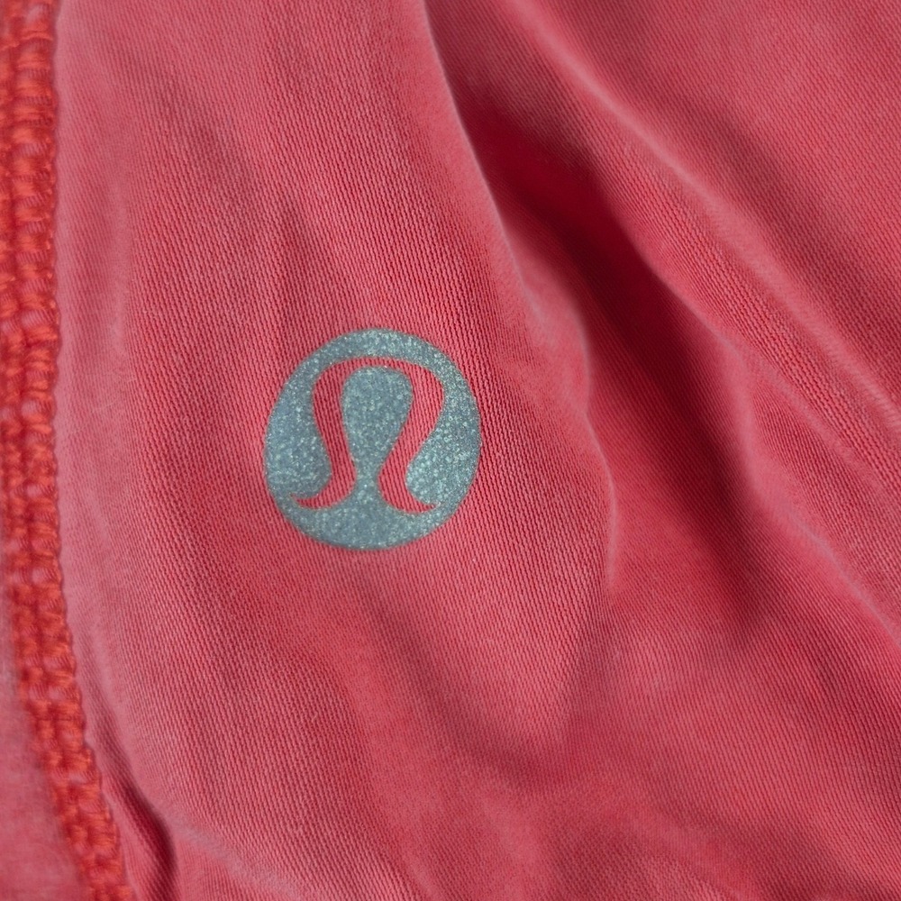 Lululemon Athletic Jacket Womens 4 Red Full Zip Activewear - Picture 3 of 6